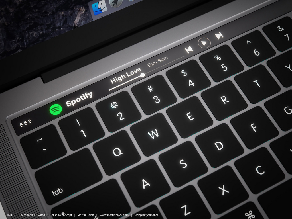 Ny MacBook Pro rendering