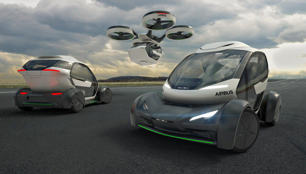 Airbus laver selvkørende, flyvende bil 4 Airbus Pop.Up