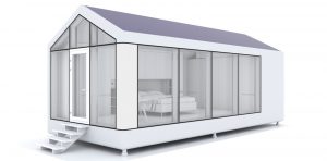 3D-printet hus til sølvpapirshatte 2 3D-printet hus modulOne