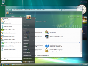 Microsoft tager livet af Windows Vista 2 Windows Vista desktop