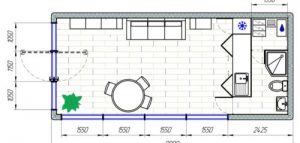 3D-printet hus til sølvpapirshatte 4 3D-printet hus modulOne