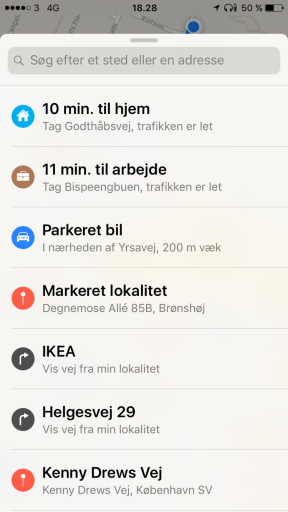 Tip: Find din parkerede bil med iPhone 2 Find min bil