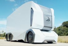Den selvkørende lastbil ligner en kummefryser på hjul: The T-Pod 6 The T-Pod