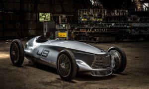 Prototype 9 er en retro racer med en Nissan Leaf indeni 3 INFINITI Prototype 9 02 1020x610