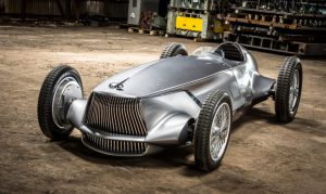 Prototype 9 er en retro racer med en Nissan Leaf indeni 4 INFINITI Prototype 9 03 1020x610 1