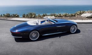 Mercedes nye konceptbil er den ultimative elektriske cabriolet 2 Vision Mercedes Maybach 6 cabriolet concept 0002 1020x610