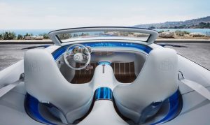 Mercedes nye konceptbil er den ultimative elektriske cabriolet 6 Vision Mercedes Maybach 6 cabriolet concept 0005 1020x610