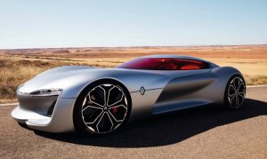 Renault klar med bud på fremtidens elbil: Renault Trezor 1 Renault Trezor