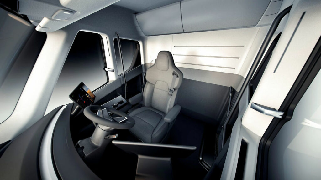 Tesla præsenterer fræk elektrisk sportsvogn 5 Tesla Semi