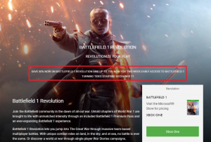 Har EA frigivet udgivelsesdatoen på 'Battlefield 1 Turning Tides' ved et uheld? 2 Skærmbillede 2017 11 19 kl. 15.56.41
