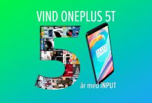 iNPUT Fylder 5 år! Vind en OnePlus 5T 12 Vind en OnePlus 5T