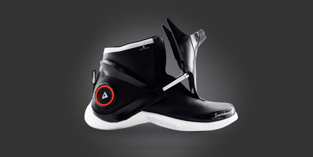 Selvsnørende sneakers med indbygget radiator 6 smartshoe