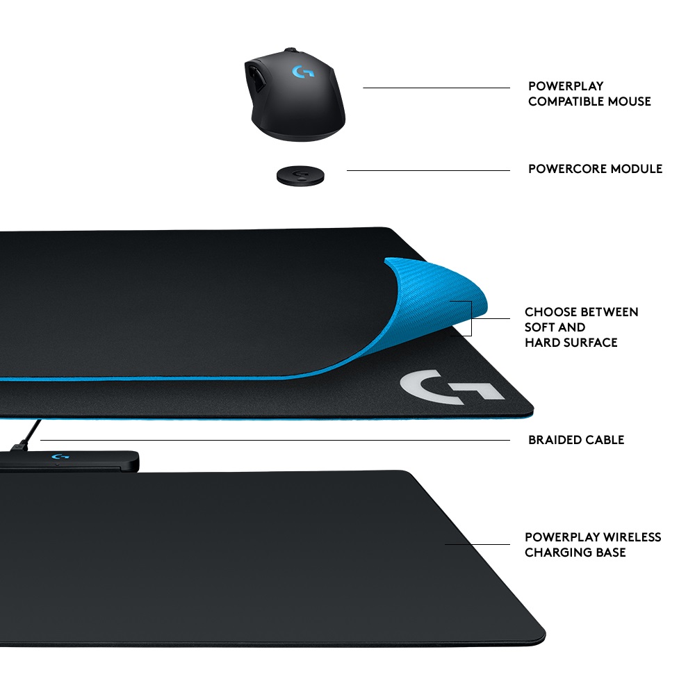 Logitech G903 + Powerplay 6 Logitech Powerplay Image 2