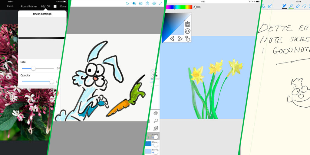 Guide: Her er de fedeste apps til Apple Pencil 2 Apple Pencil