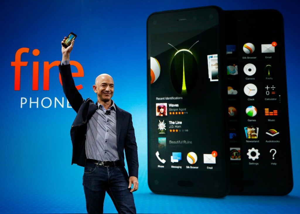 bezos fire phone