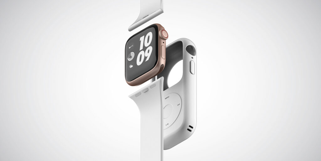 Pod Case tryller dit Apple Watch om til en iPod 10 Pod Case