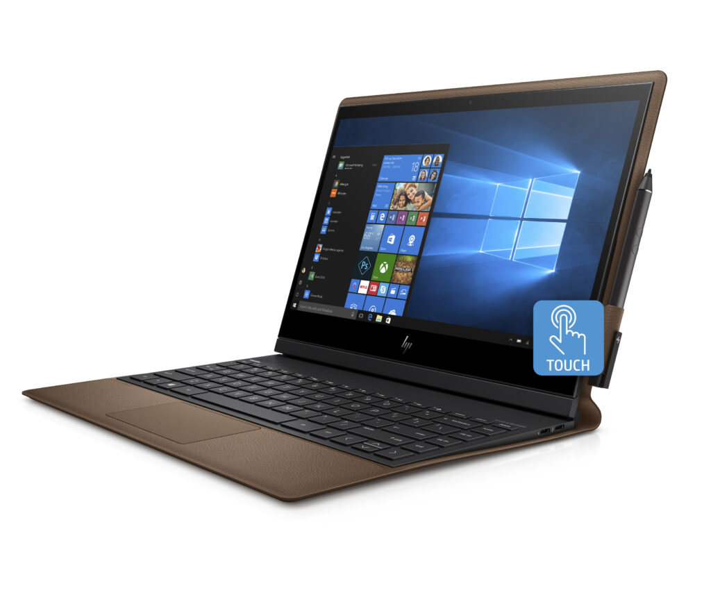 HP Spectre Folio 9 Godzilla CognacBrown T IRcam nonODD nonFPR Cadillac Win10 CoreSet FrontLeft