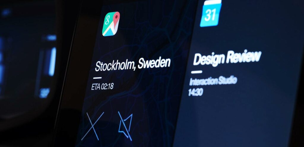 Volvo deler nye billeder af kommende elektrisk Polestar 2 3 Polestar 2 UI 2