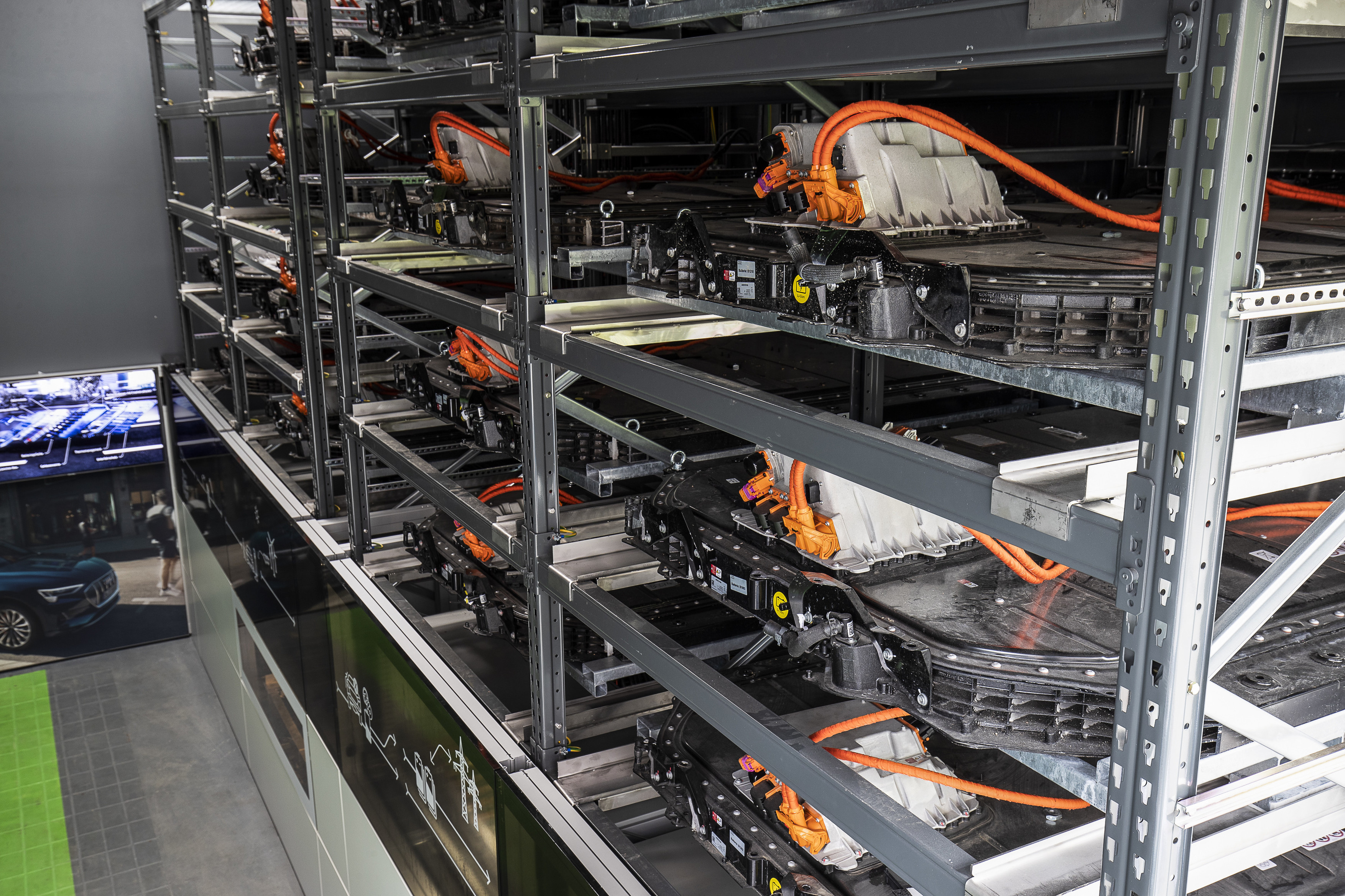 Audi åbner “batteri-lager” i Berlin med brugte elbilbatterier