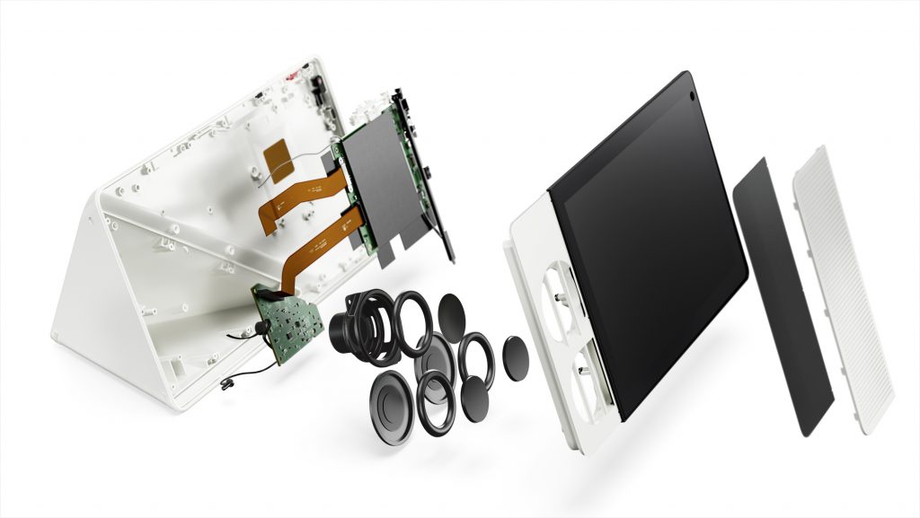 Kan du ikke vente på Google Nest Hub Max? Nu lancerer Lenovo Smart Display 4 03 Smart Display Speciaity Exploded