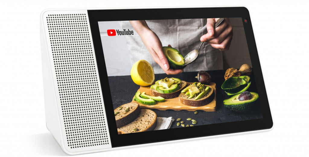 Kan du ikke vente på Google Nest Hub Max? Nu lancerer Lenovo Smart Display 8 Lenovo Smart Display Hero Photo 2019