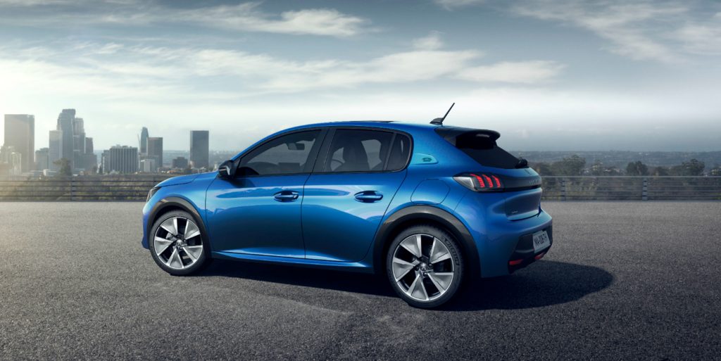 Den elektriske Peugeot e-208 kan reserveres nu 3 Peugeot e-208