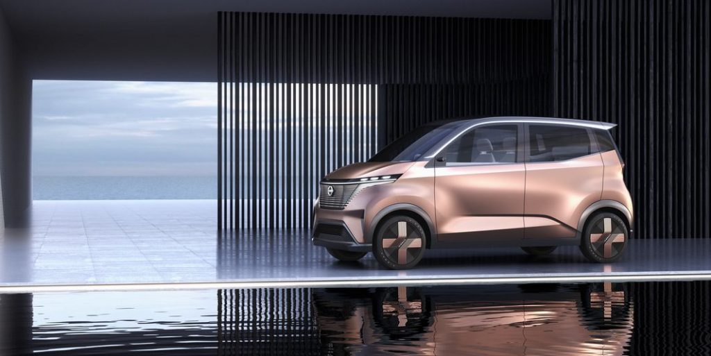 Nissan afslører ny elektrisk bybil 6 Nissan IMk