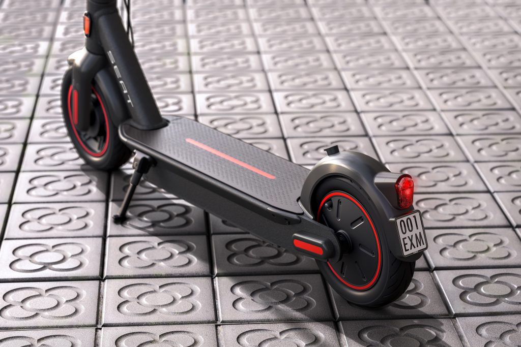 Seat præsenterer sin elektriske motorcykel 6 SEAT creates a business unit to promote urban mobility and presents its e Scooter concept 12 HQ