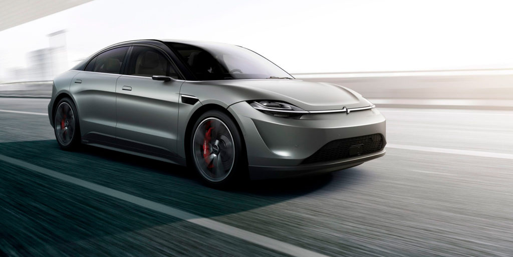 Nu vil Sony og Honda lave elbiler sammen 2 Sony Vision-S