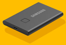 Samsung bygger ekstern SSD-disk med fingeraftryksaflæser 6 Samsung SSD T7 Touch