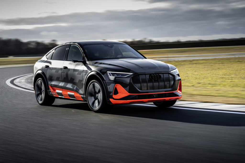 Audi e-tron S bliver verdens første elbil med tre motorer 3 A201525 medium