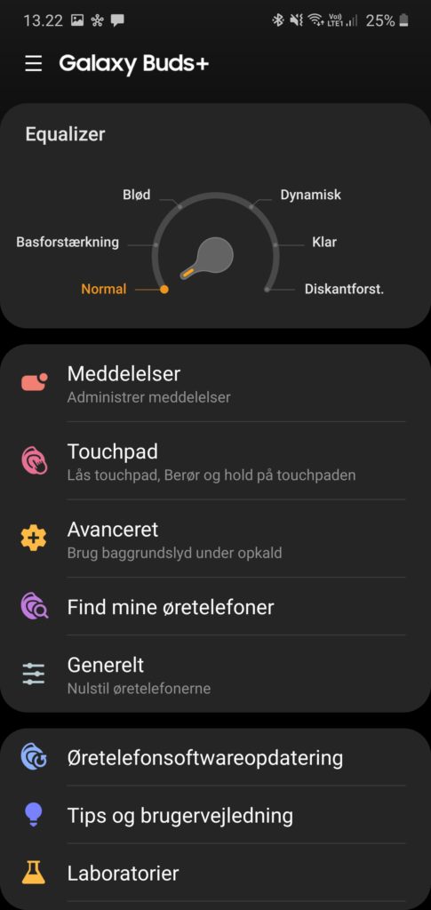 Anmeldelse: Samsung Galaxy Buds+ 9 Screenshot 20200314 132215 Galaxy Buds