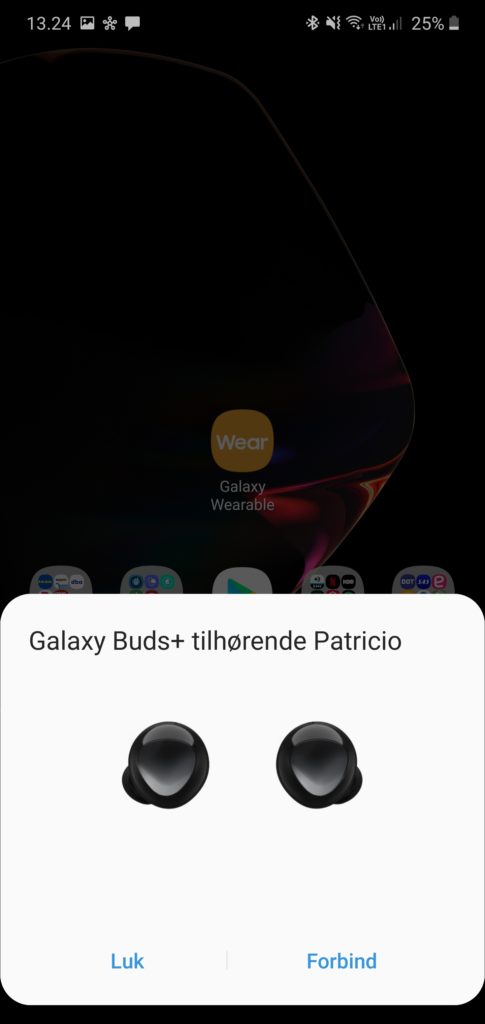 Anmeldelse: Samsung Galaxy Buds+ 7 Screenshot 20200314 132426 SmartThings
