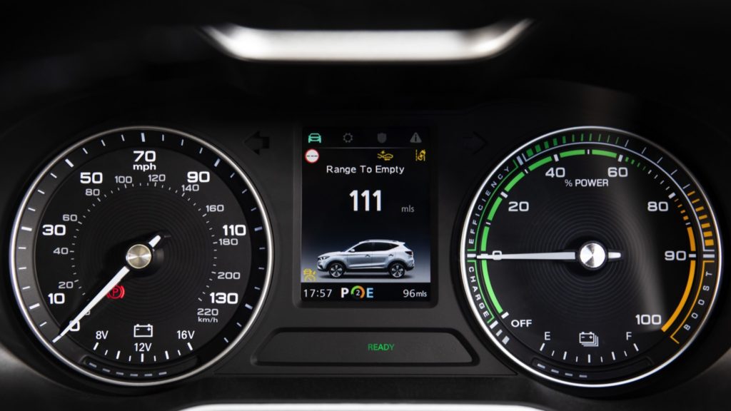 Her er detaljerne om den prisvenlige MG ZS EV 9 MG ZS EV 18@2x