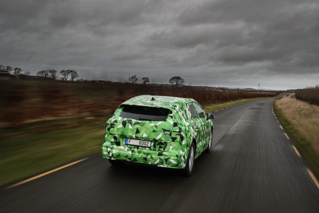 Skodas elektriske SUV Enyaq iV får trækkrog 4 SKODA ENYAQ Covered Drive 24 1920x1280 1