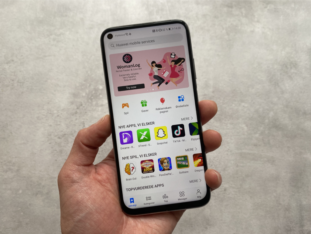 Anmeldelse: Huawei P40 Lite 9 Skærmbillede 2020 05 16 kl. 14.03.28