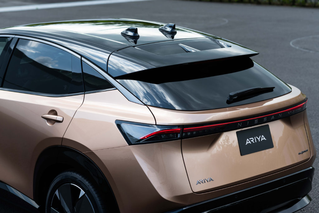 Nissan Ariya har krog og rækkevidde på 500 km 4 Nissan Ariya rear quarter 2 source