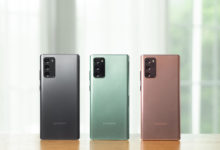 Samsung lancerer Note 20 serie 8 Note 20 5G