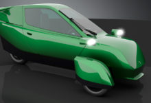 Trehjulet svensk elbil med rækkevidde på 180 km 4 Ecoist Tian