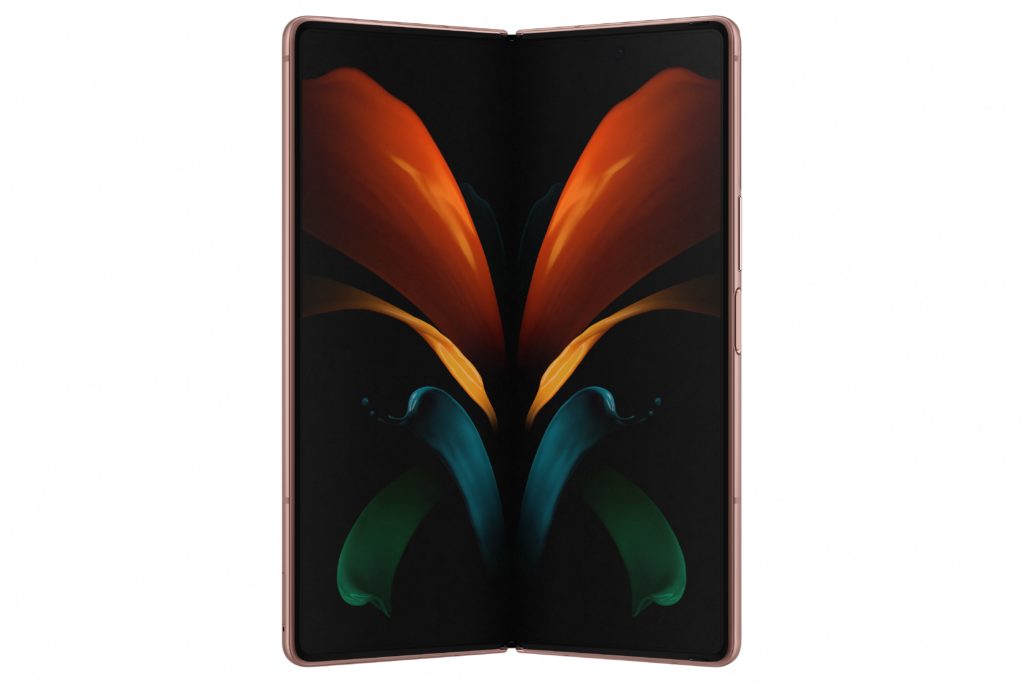 Samsung er klar med ny Galaxy Z Fold 2 8 galaxyzfold2 front115 mysticbronze 200702