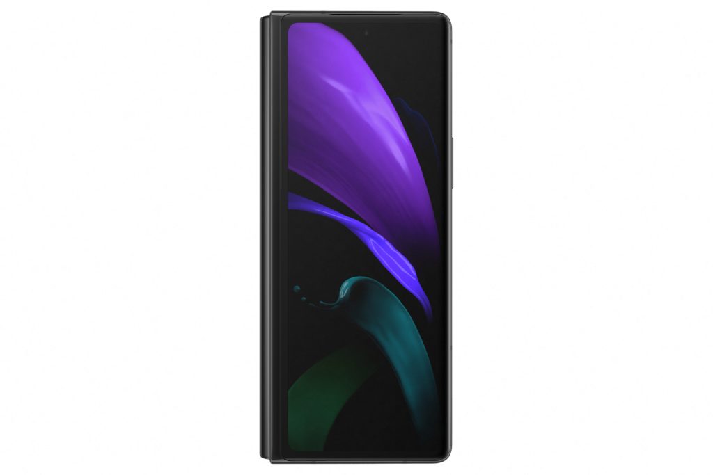 Samsung er klar med ny Galaxy Z Fold 2 4 galaxyzfold2 front mysticblack 200703 1