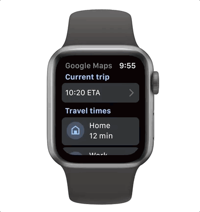Google Maps er tilbage på Apple Watch 2 walking demo