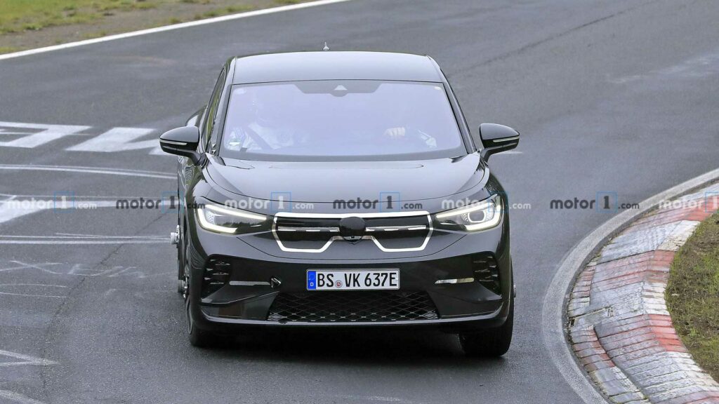 Volkswagen ID.5 kommer snart - men (også) kun i Europa 3 vw id.5 first spy photo on nurburgring