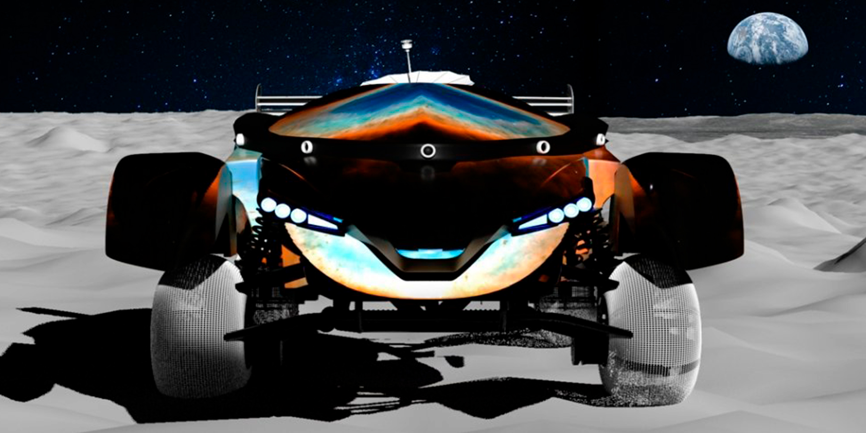 SpaceX vil sende fjernstyrede racerbiler til Månens overflade 12 SpaceX