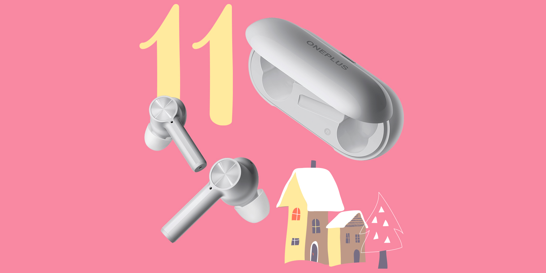 Julekalender: Vind OnePlus Buds Z 3 OnePlus Buds Z