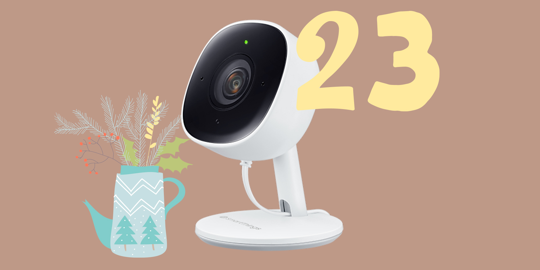 Julekalender: Vind Vind Samsung SmartThings bundle 7 Samsung Smartthings