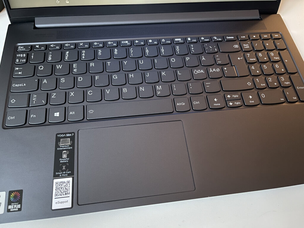 Anmeldelse: Lenovo Yoga Slim 7 3 IMG 0159
