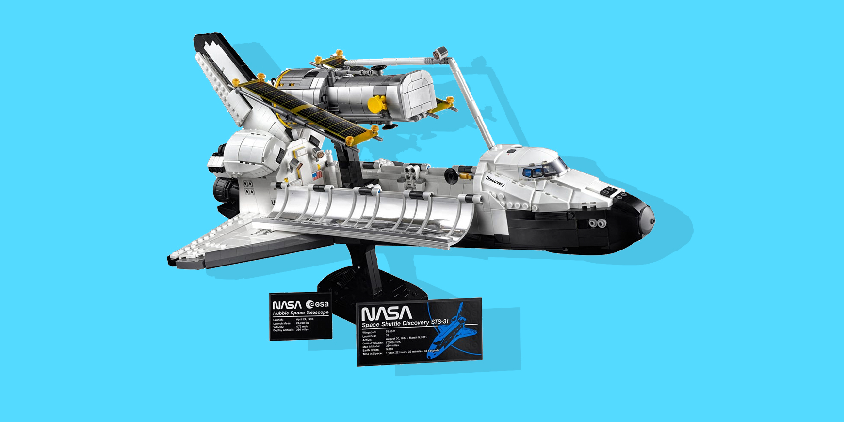 Lego super-detaljeret Discovery rumfærge
