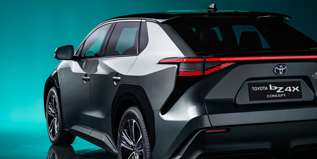 Toyota afslører deres første elektriske SUV 5 2021 0419 toyota bz4x 004