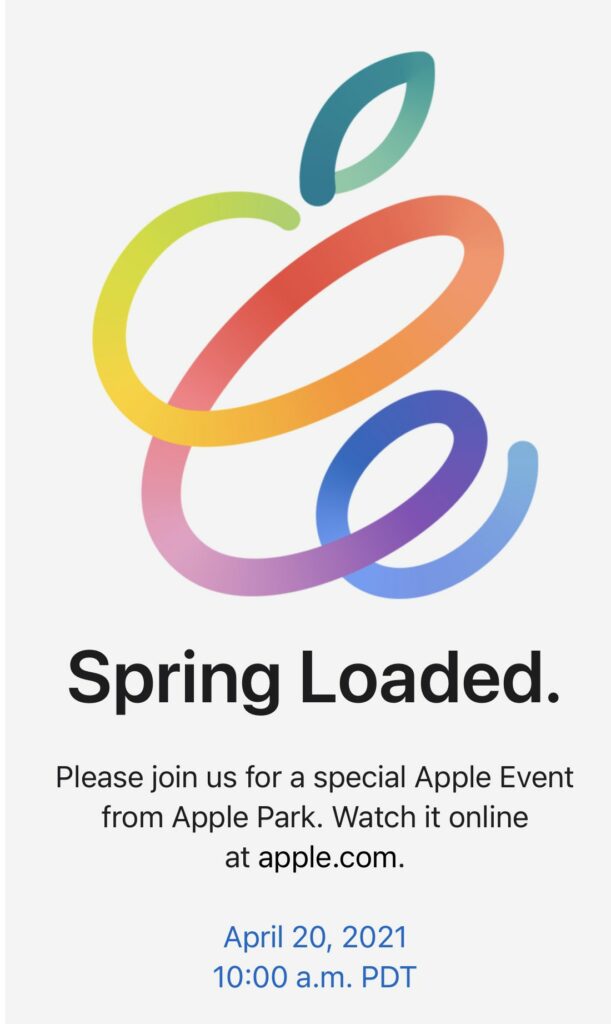 Apple inviterer til forårsevent 20. april 2 Spring Loaded